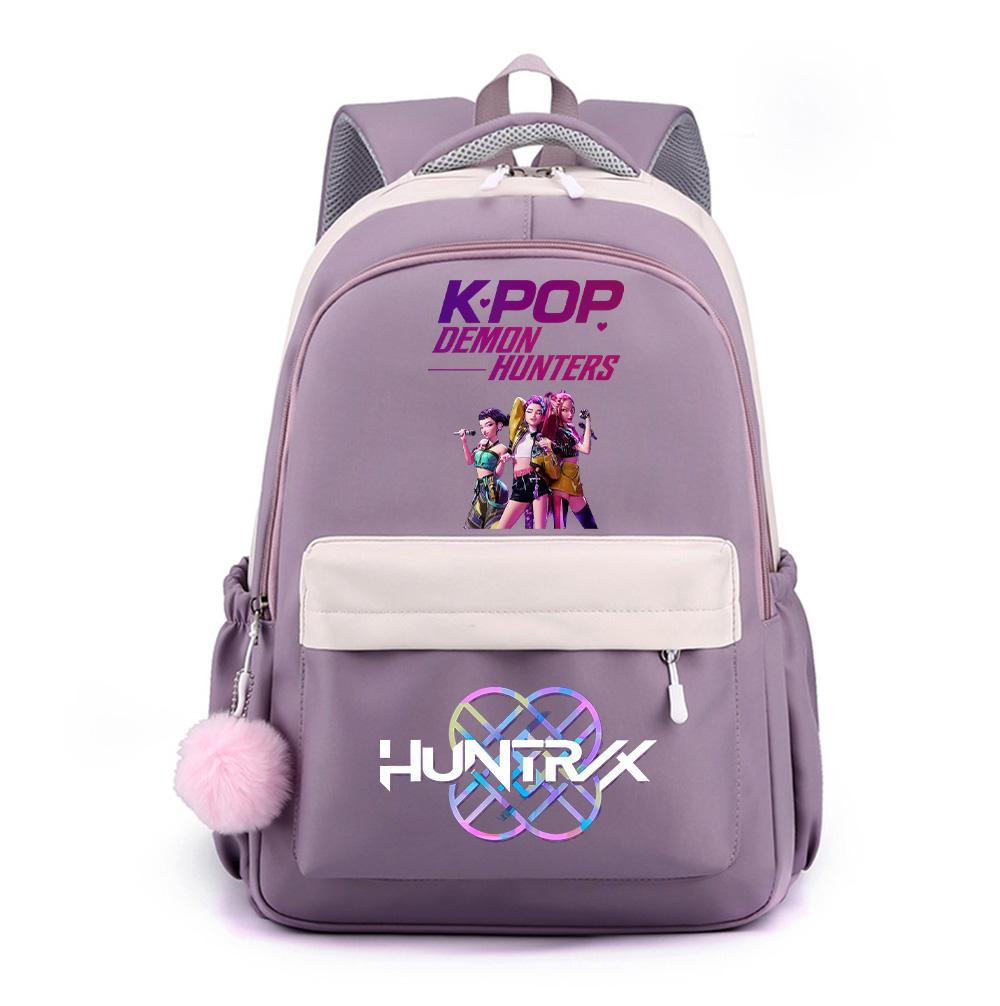 

Cute Cartoon K-Pop Printed Backpack for Teenger Student Girl Boy Schoolbag Bookbag Kid Gift Women Large Capacity Waterproof Travel Bag Rucksak
