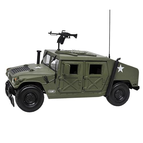 Homepatche Humvee Model, Alloy Reinforced Version, 1/18 Scale Model Toy, Military Vehicle, Military Vehicle Model, Military Vehicle Series, Car Model,