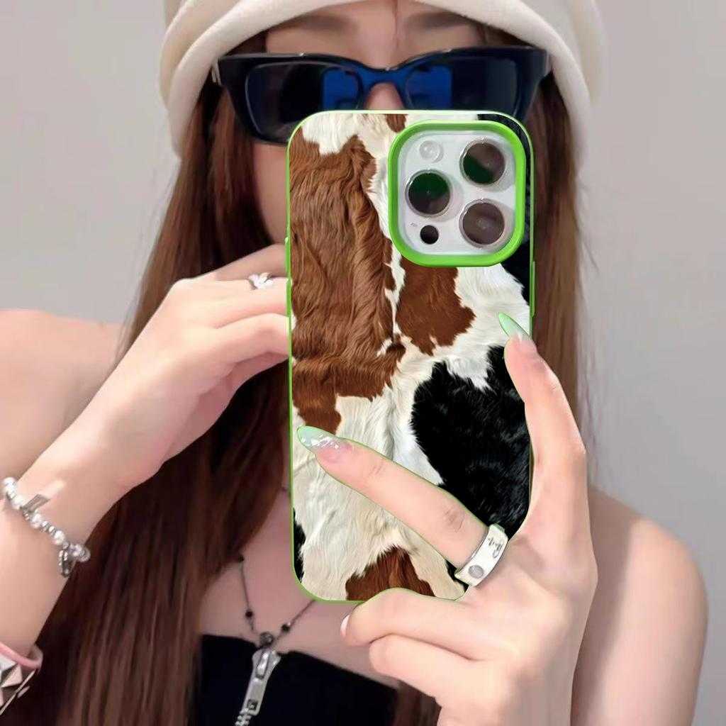 For iPhone 17 16 15 14 13 12 11 Pro Max Air Case Cow Lichee Pattern Silicone Cover For iPhone XS Max XR X 16E 16 Plus Soft Funda