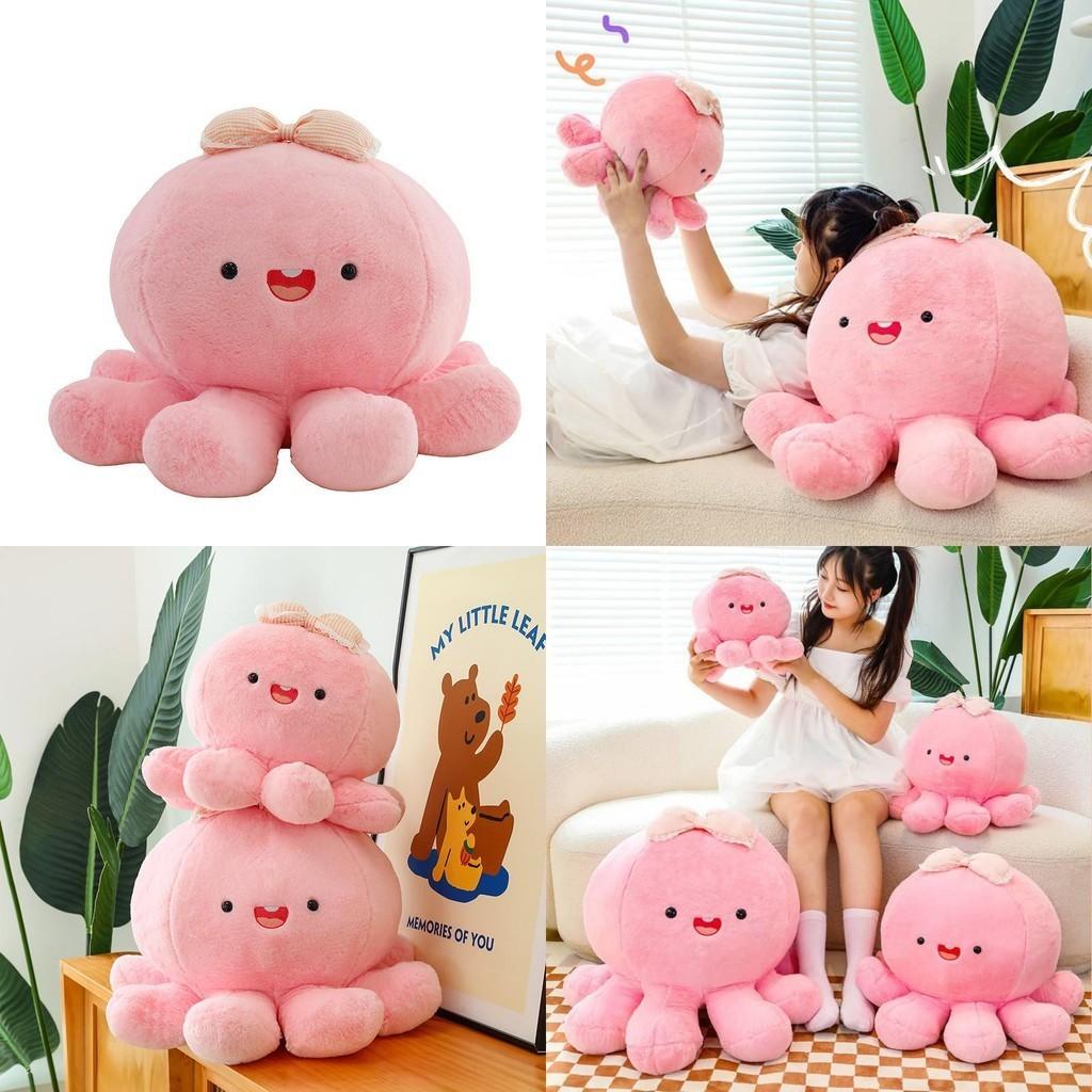 Cute And Adorable Octopus Plush Toy For Window Display And Pillow Decoration Wholesale