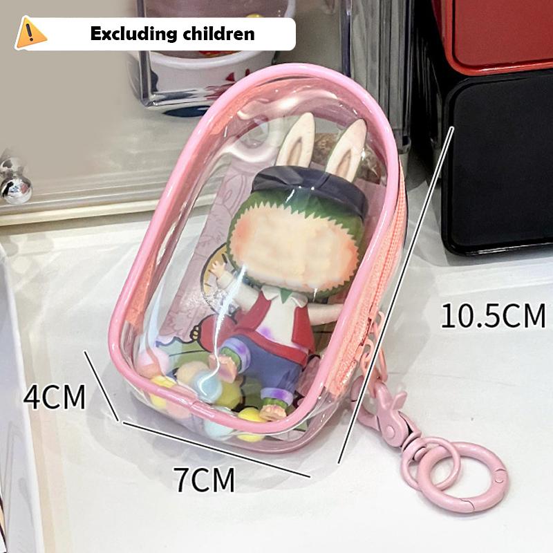 

Прозрачная сумка из ПВХ для улицы, брелок, сумка-сюрприз для демонстрации кукол, пылезащитные сумки-органайзеры, классические сумки для хранения кукол