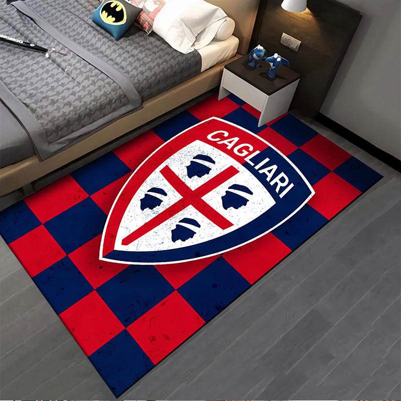 Cagliari Football Club Logo suitable as a non-slip mat for the living room or bedroom sofa