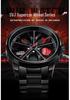 SVJ Men's Wheel Watch: Cross-border Bestseller with 3D Hollow Design & Car Mod Brake Caliper