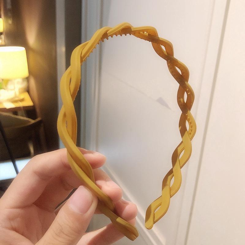 New Wash Face Hairband Fashion Women Heandband Molandi Simple Joker Hair Bands Woven Twist Headdress Girls Hair Accessories