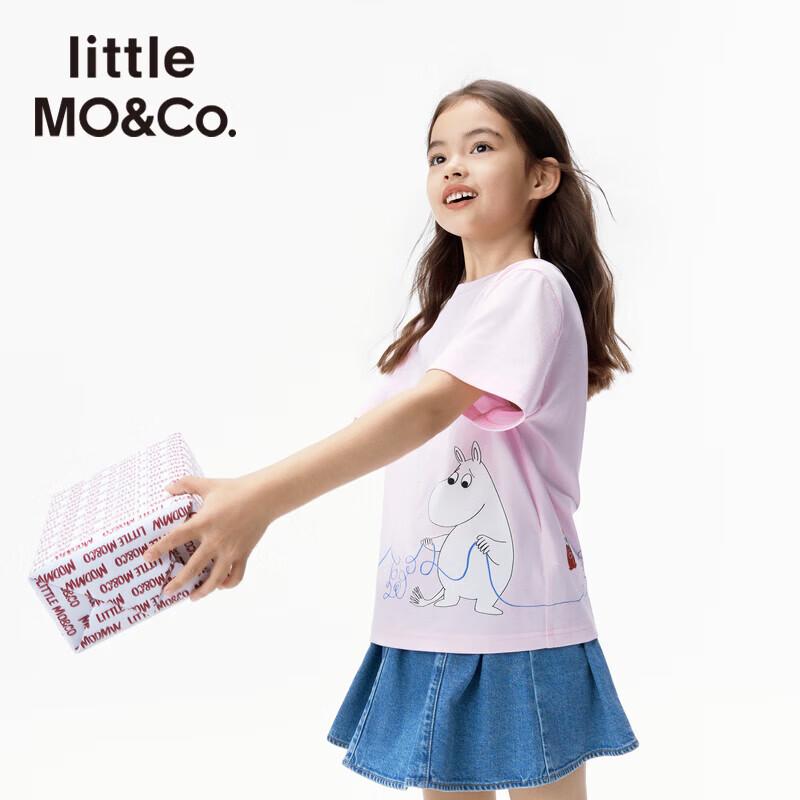 Little MOCo. Детская футболка с коротким рукавом Moomin Collaboration, быстросохнущая 150