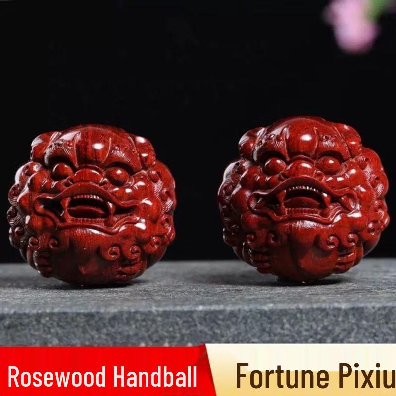 Красное Сандаловое Дерево Грецкий Орех Здоровье Ручные Массажные Шарики