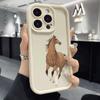 Chinese Zodiac Horse Cattle Shockproof Phone Case for Xiaomi Redmi Note 14/13/12/11/10 Pro/Plus Raised Camera Protection Cover