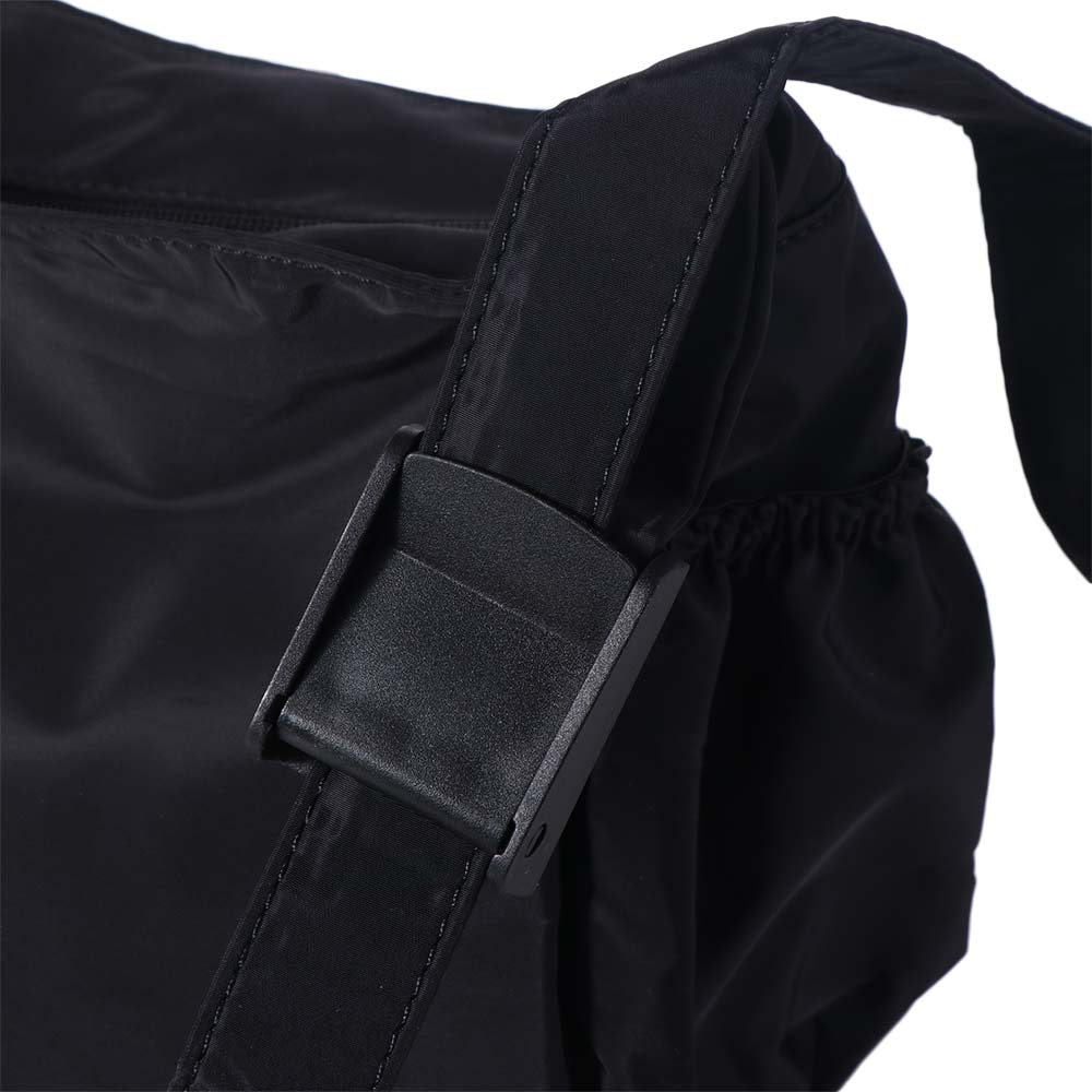 Large-capacity Nylon Tote Bag Solid Color Sports Messenger Bag Casual Shoulder Bag Gym