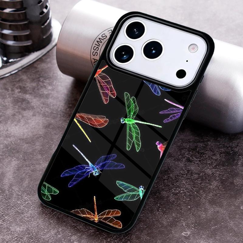 Dragonfly Phone Case For iPhone 17 16 15 14 13 12 11 Pro Max Plus 17Air Soft Silicone Cover
