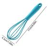 Egg Whisk, Handheld Egg Beater, Kitchen Mini Silicone Handmade Egg Beater, Household Handheld Multifunctional Baking Tool, Flour Mixer, Handheld Ballo