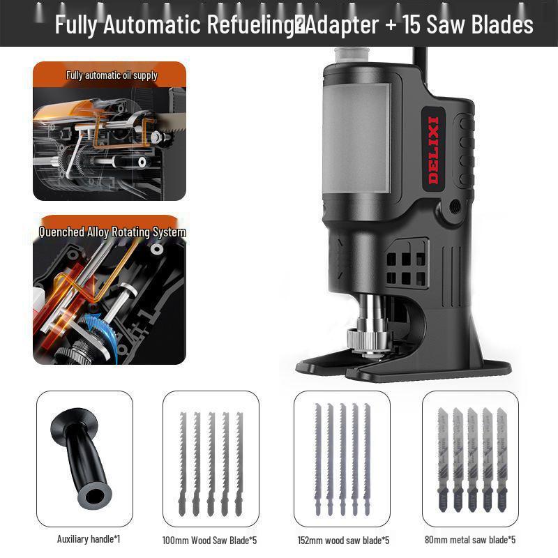 Delixi Electric Drill to Reciprocating Saw Adapter - Multifunctional Cutting Tool Accessory