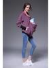 Sudadera con capucha y cremallera multifuncional tipo canguro para mujer 2024 - Estilo tres en uno para Otoño/Invierno.
