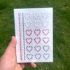3D Star Heart Acrylic Crystal Stickers Kids DIY Decoration Self Adhesive Jewel Crafts Sparkly Rhinestone Stickers Girls Gifts