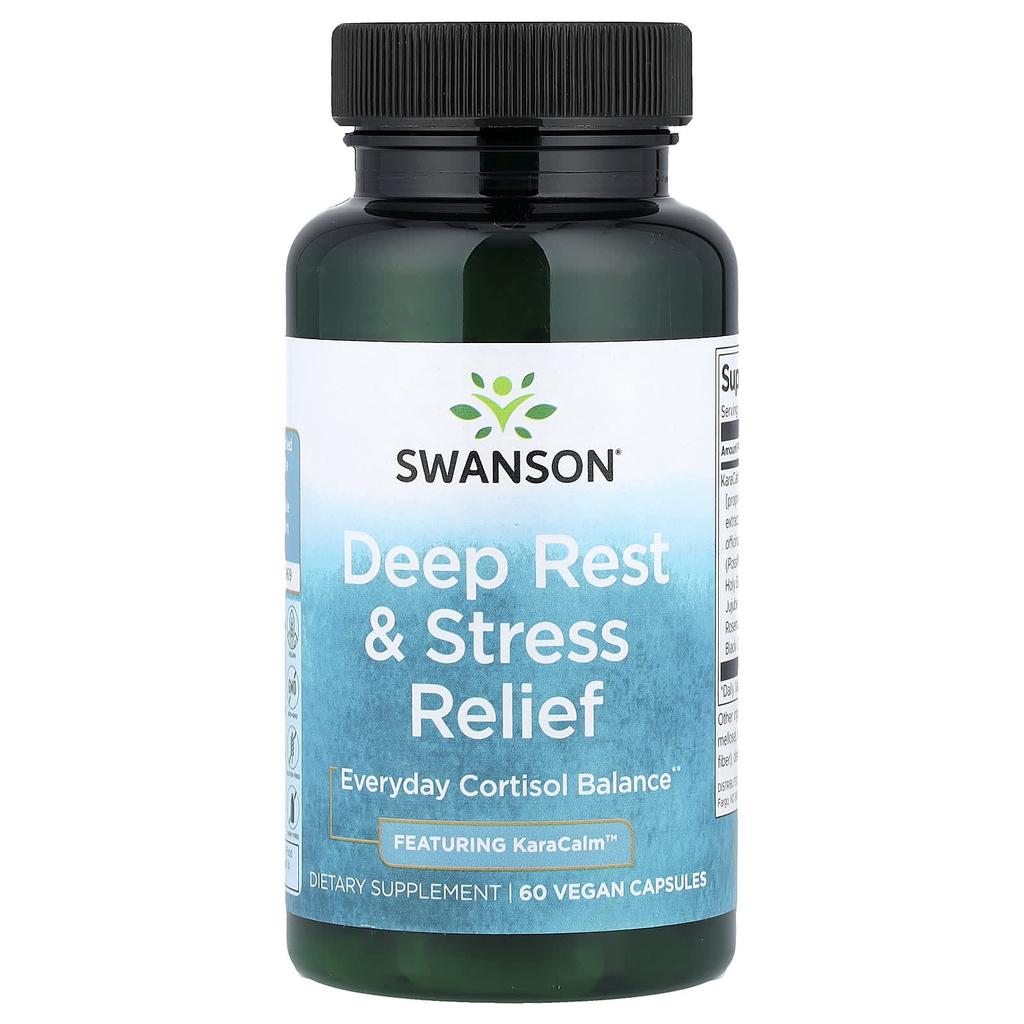 Swanson Deep Relaxation & Stress Relief, 60 Veggie Capsules