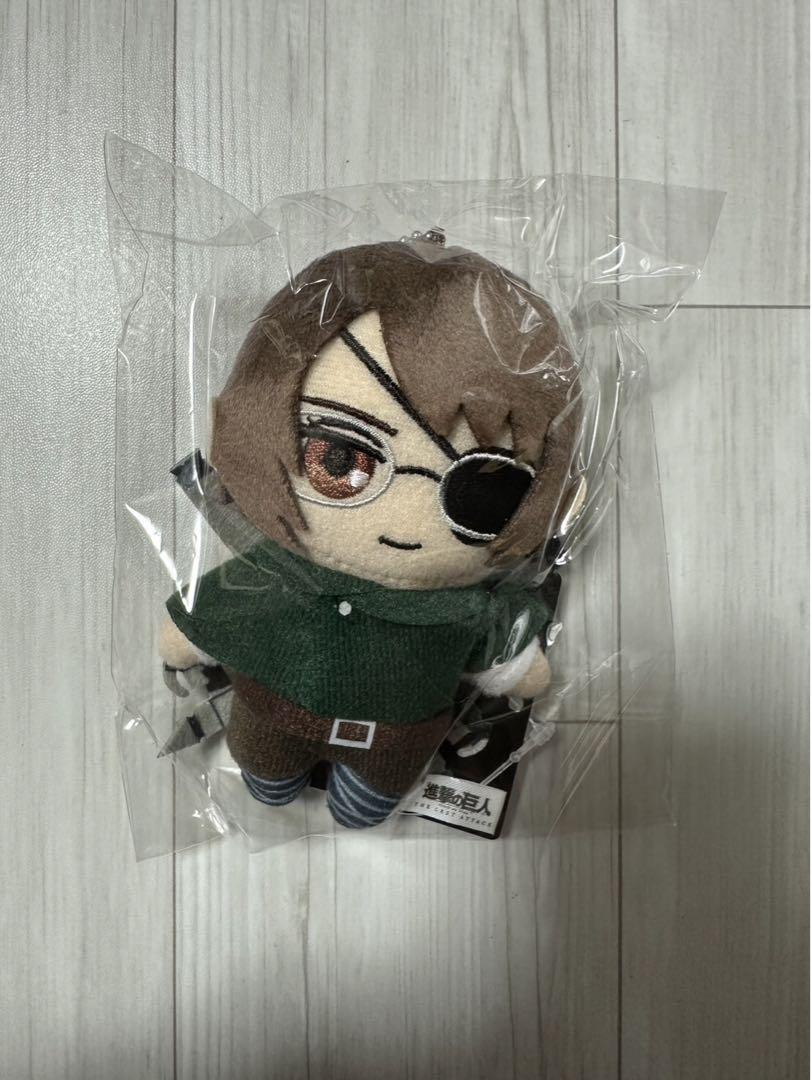 

[USED] Attack on Titan Movie Plush Toy Keychain Hange