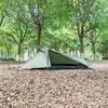 Double Layers Backpacking Tents 2 Persons Lightweight Camping Tent with Aluminium Pole