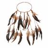 Boho Chic Ethnic Headdress Feather Tassel Bohemian Headband Indian Tribal Headband Festive Party