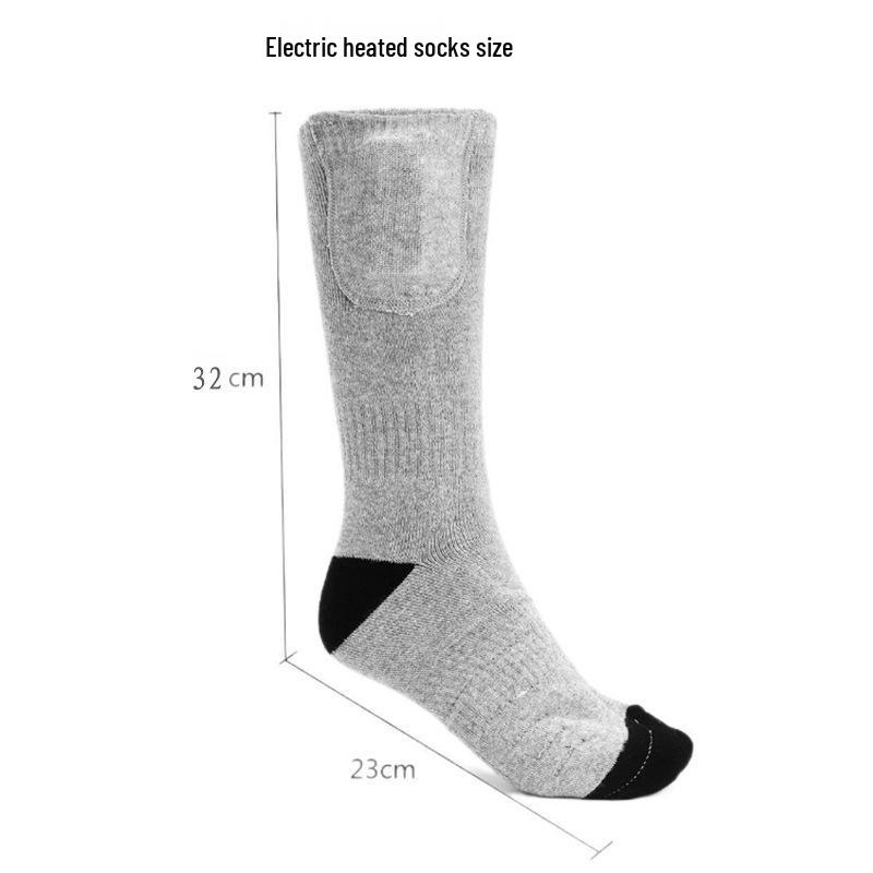 Unisex Elektrisch Beheizte Socken mit Fernbedienung für Kälteschutz im Freien - Ideal für Radfahren und Skifahren