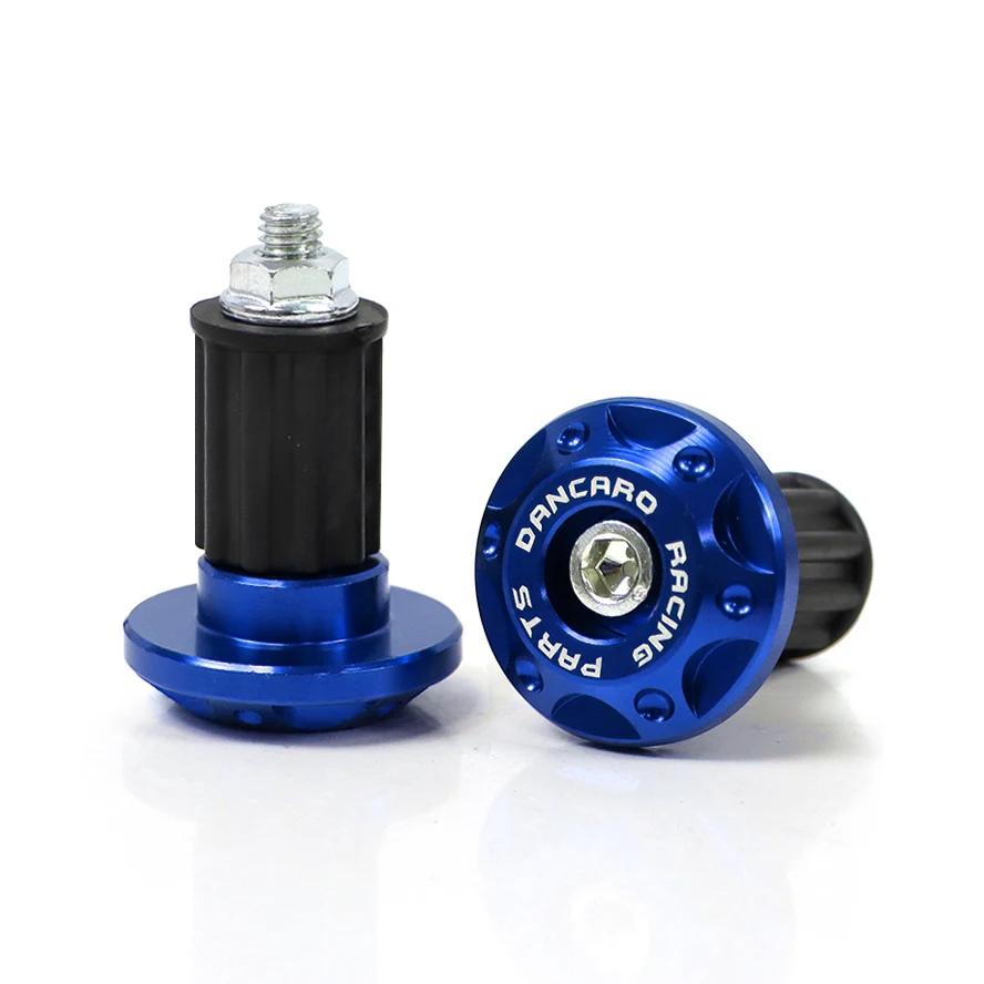 Motorrad Lenkerenden Griffe Moto CNC Metall Lenker Gegengewicht Stopfen Slider Motorrad Griffe Dirt Bike Zubehör