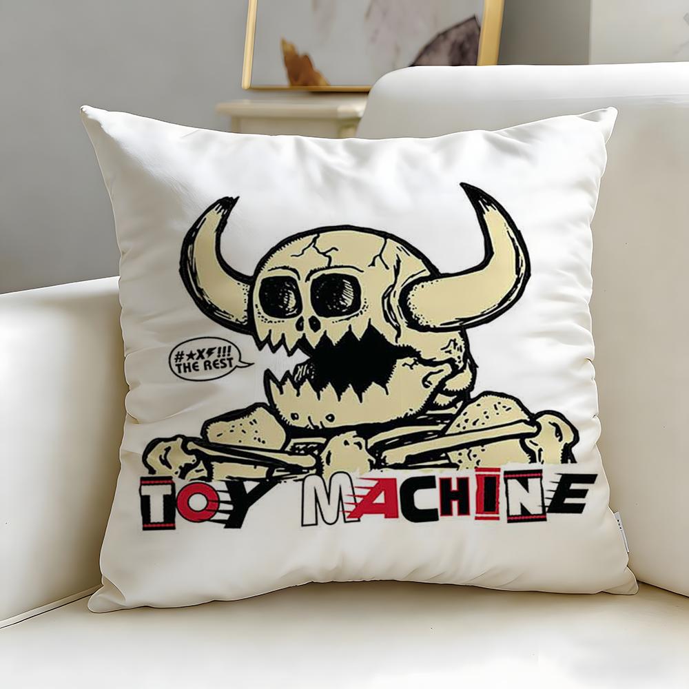 Popular Brand Toy Machine Cushion Cover Soft & Easy-Wash Pillow Case – Versatile For Couch, Bed, Travel And Office
