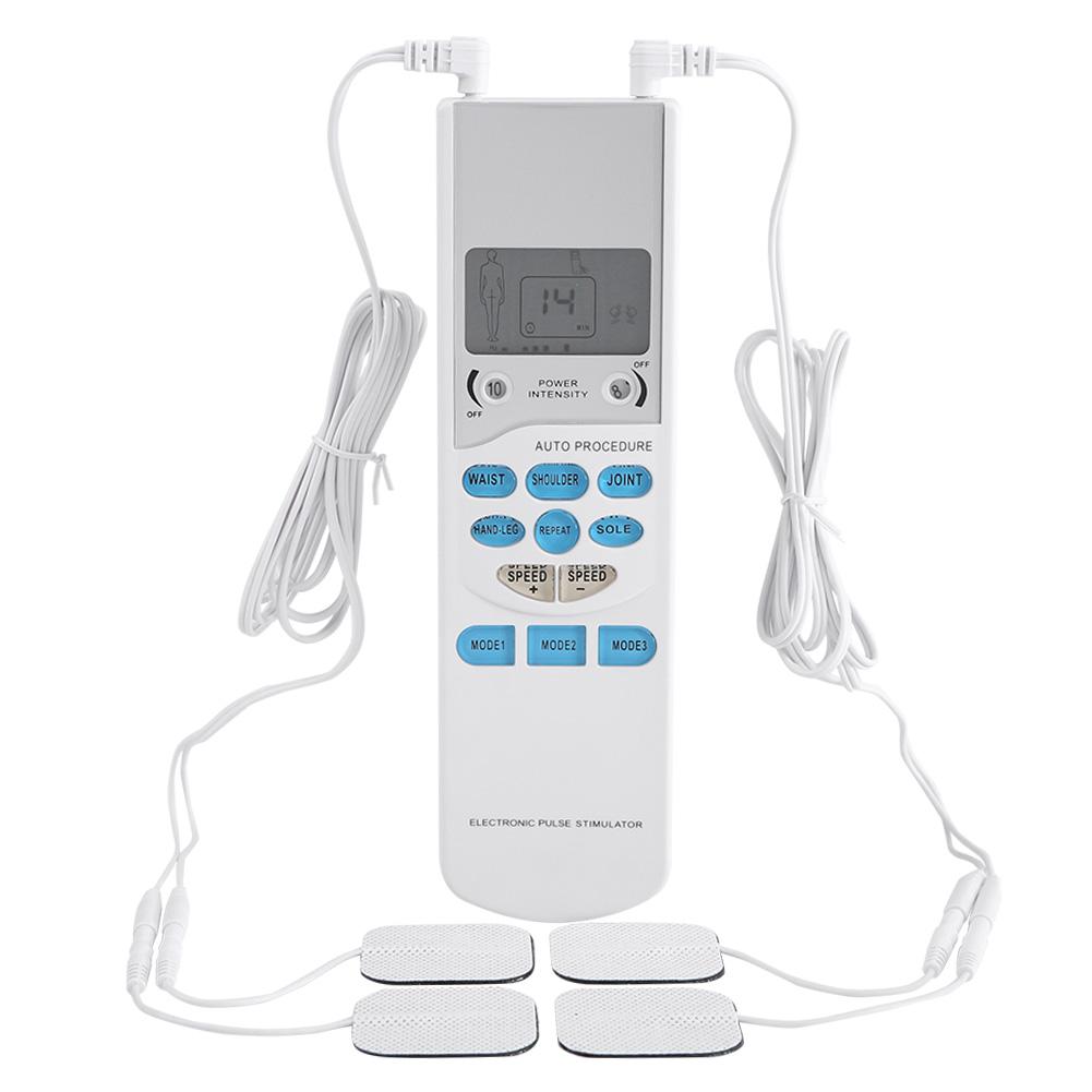 Portable Handheld Electronic Pulse Massager Body Relax Therapy Stimulator