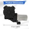 2 Pins  Electric Power Window Glass Lifter Motor Front Left/ Right For  Renault Master 2010-2023 9030285, 9030286, 9030284