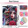 5D DIY Diamond Drawing Cartoon Woman Flower Skull Love Diamond Embroidery Cross Needle Kit Mosaic Home Decoration Gift