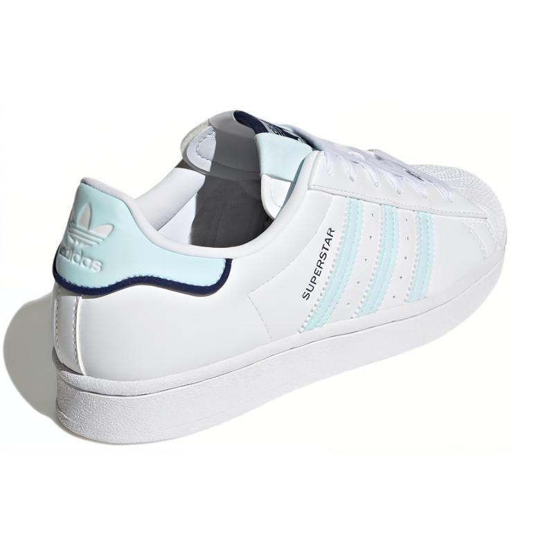 Adidas Women's Superstar 'White Almost Blue' Women's Sneakers GX1835