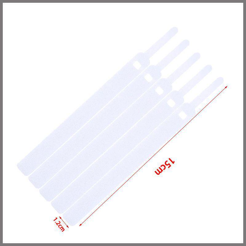 Hook & Loop Cable Ties: Earphone, Charging, Data Cable Organizer