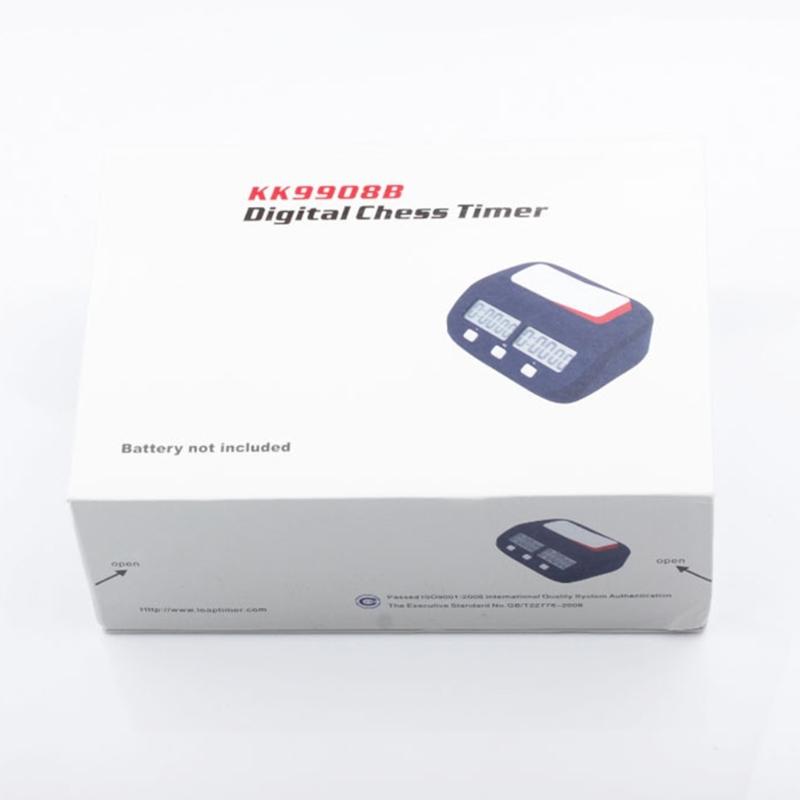 Digitale Schachwettkampf Zähl- und Countdown-Schachspiele Elektronischer Alarm-Timer