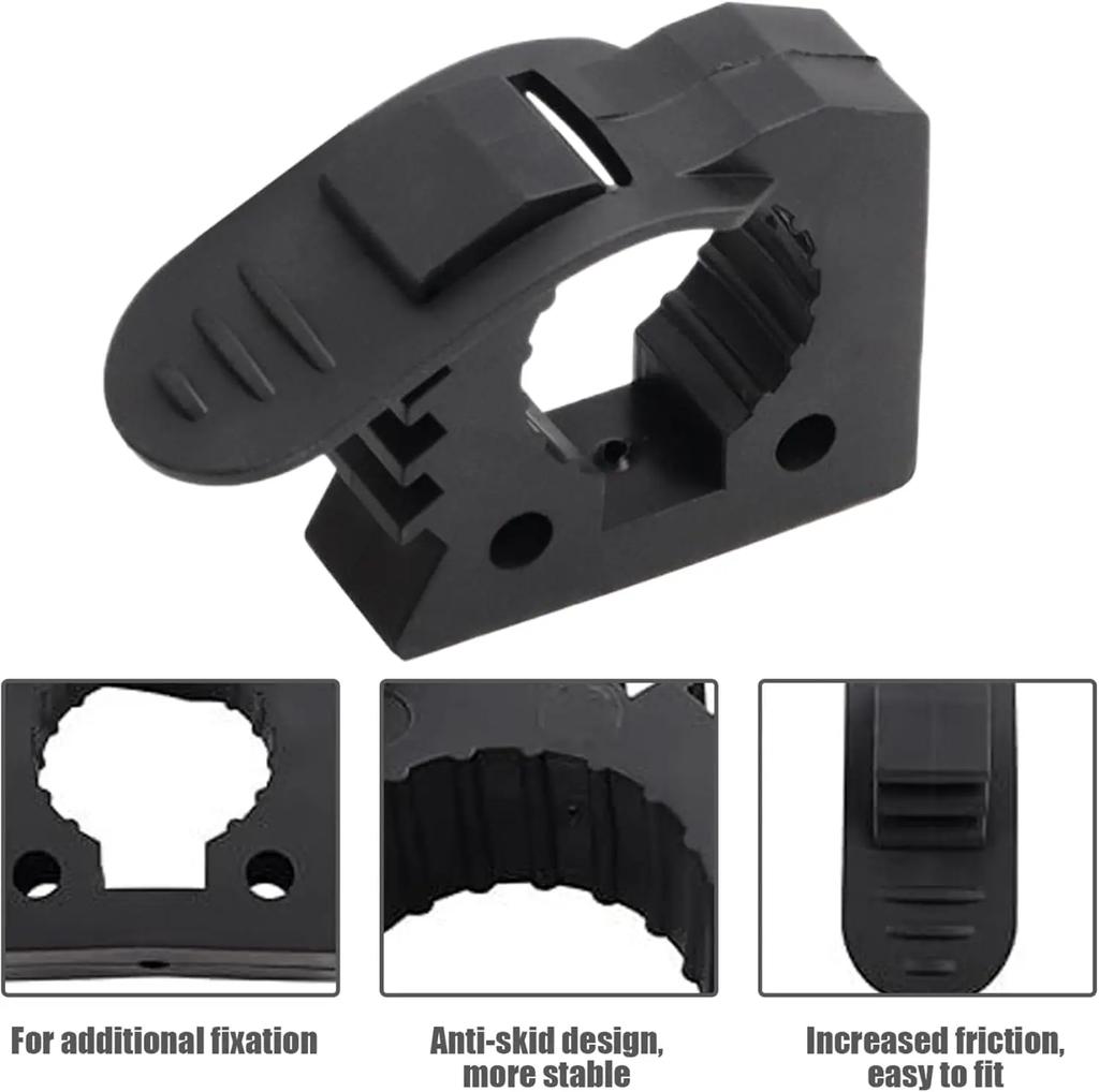 2Pcs Quick Fist Clamp for Mounting Tools Equipment Shovel Holder Auto Offroad ATV UTV Truck Trailer RV Boat Home Accessories