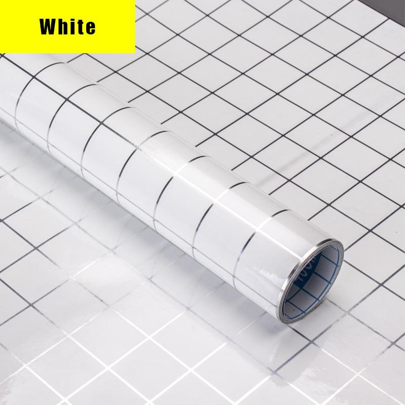 0.45x3M Mosaic Anti Oil Temperature Resistant Kitchen Wallpaper Cooktop Countertop Drawer Aluminum Foil Waterproof Wall Stickers