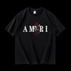 2025 Nuova Marca di Lusso T-shirt in Cotone Grafica Unisex Uomo Donna Estate Manica Corta Moda Casual Vintage T-shirt Streetwear