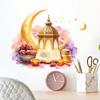 Chandelier Moon Bedroom Living Room Entrance Hall Home Decor Wall Sticker