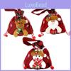 Cartoon Christmas Candy Bags For Kids Featuring Snowman Bear And Santa Designs