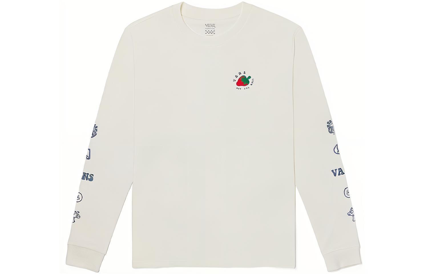 Vans Set in Sleeve T Shirt Women s Ecru VN0A5F6AFS8 XL
