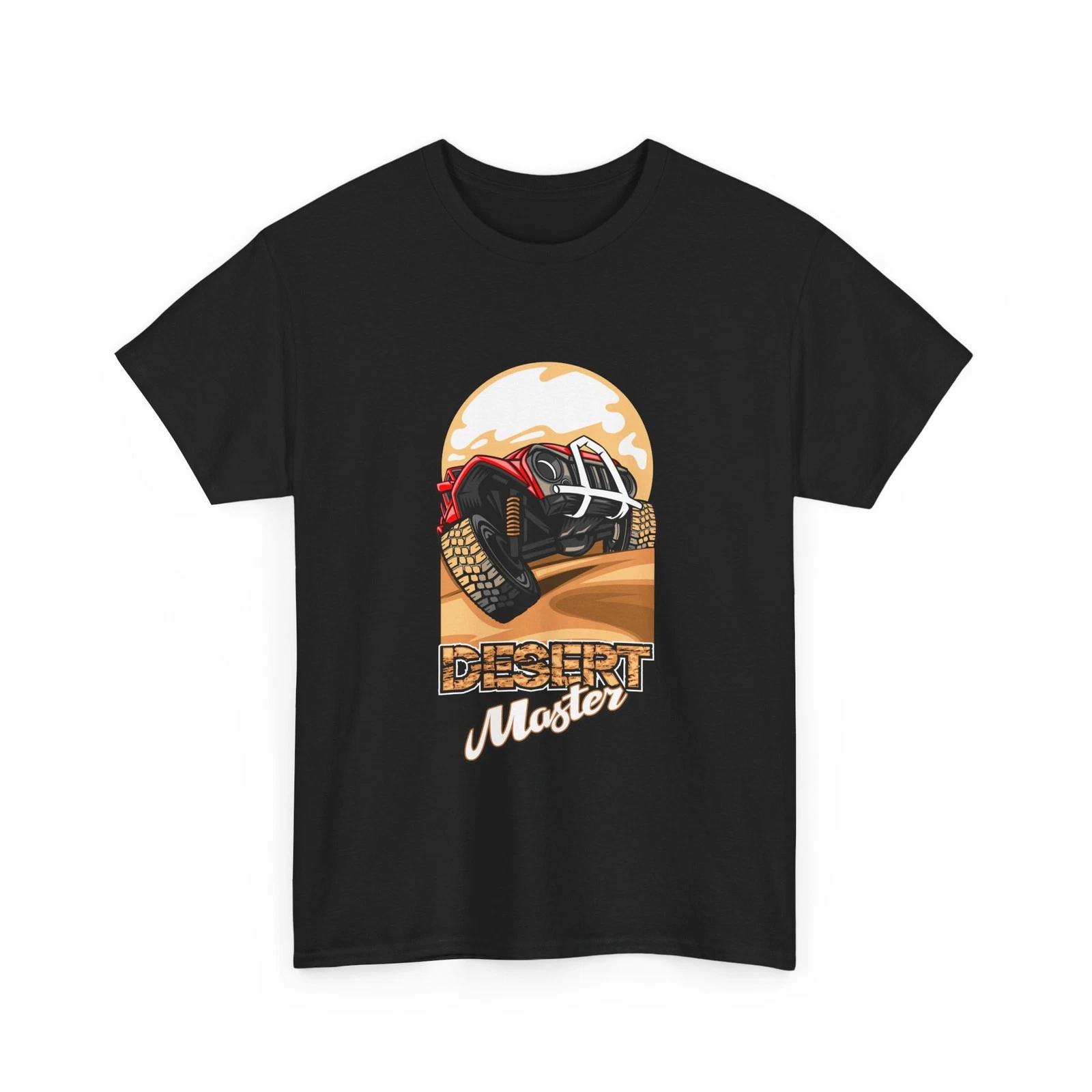 Desert Master Dune Buggy Tee | Off-Road Racing Graphic Shirt, Cotton T-Shirt L