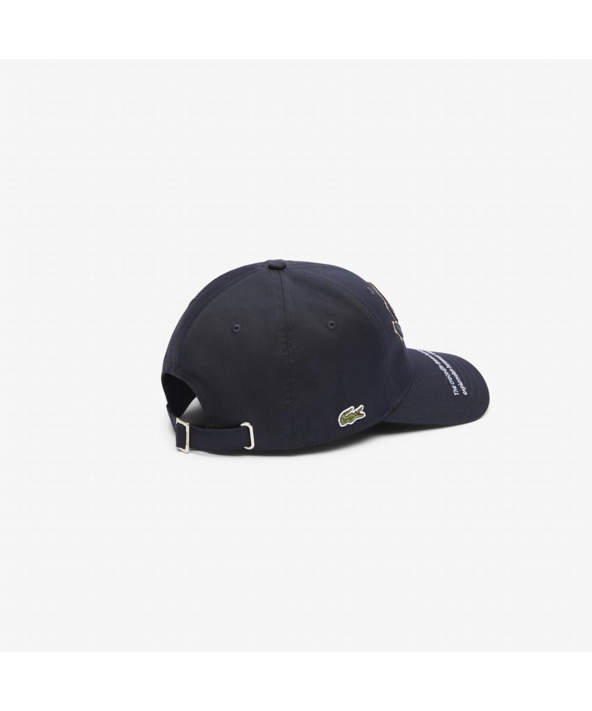 LACOSTE Unisex Tennis Graphic Ball Cap Rk6044-55N Hde