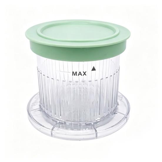 

Ice Cream Mixing Cup with Lids, Dishwasher-Safe Dessert Cups, 0.5-Pint Freezer Cups for Homemade Ice Cream Smoothies And Desserts, зелёный