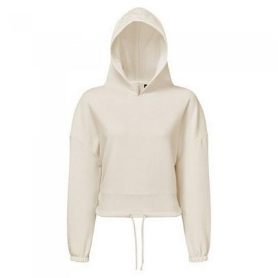 Übergroßer Crop-Hoodie für Damen/Damen