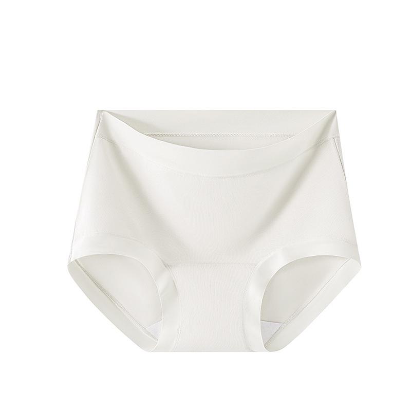 Pure Cotton Women's Mid-Waist Underwear - Single Pack (Large Quantities Available)