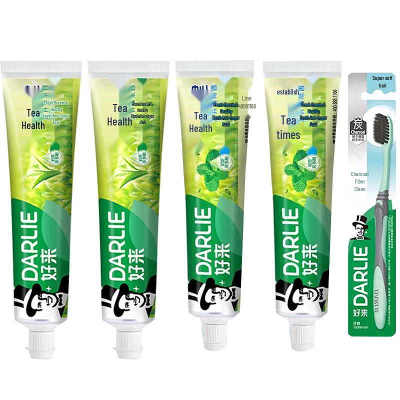 Darlie Tea Care Toothpaste & Toothbrush Set