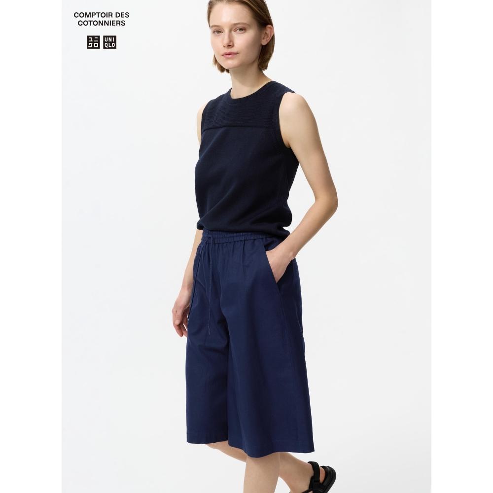 Uniqlo Japan Linen Blend Culottes