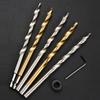 Stop Collar Center Drill HSS (High Speed Steel) Reaming Tool Step Drill Bit  For Woodworking