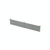 Fence Wall Panel NScale Diorama Gray Model Train for Hobbyists, Rail