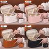 Pu Material Travel Cosmetic Bag With Waterproof Design For Daily Use And Storage