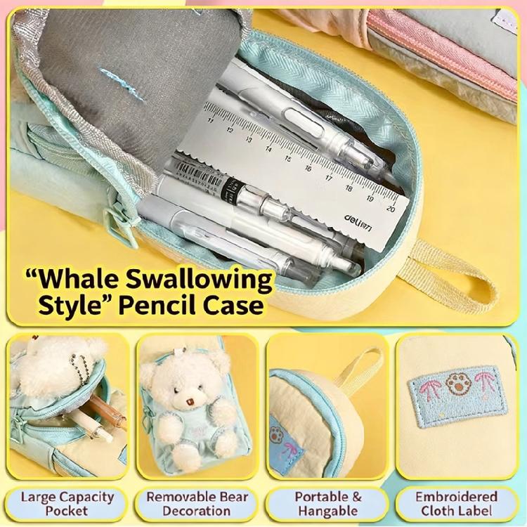 Pencil Case Desktop Accessory Reusing Stationeries Storage Pouches Pen Box Pencil Case Organizers Pencil Holders Sleeve