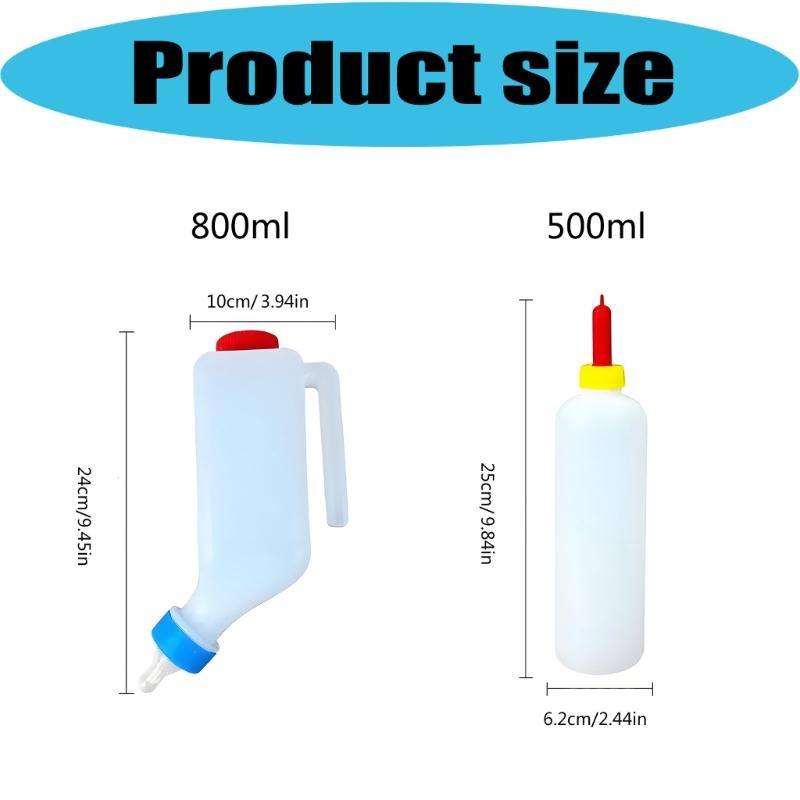 Lamb Nursing Bottle Large Capacity with Nipple and Convenient Bottle Livestock Tool Easy Feeding Tool