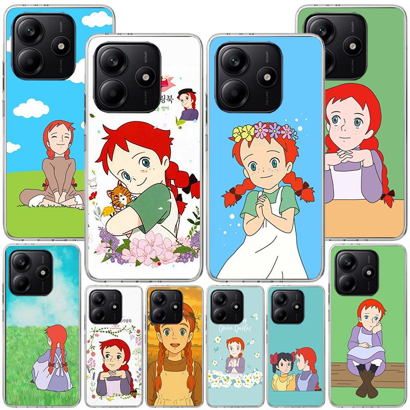 A-Anne Of Green Gables Shirley Phnoe Case for Phnoe Case for Xiaomi Redmi Note 15 14 14S 13 Pro Plus 12 12S 11S 11E 10S 10 11T 5