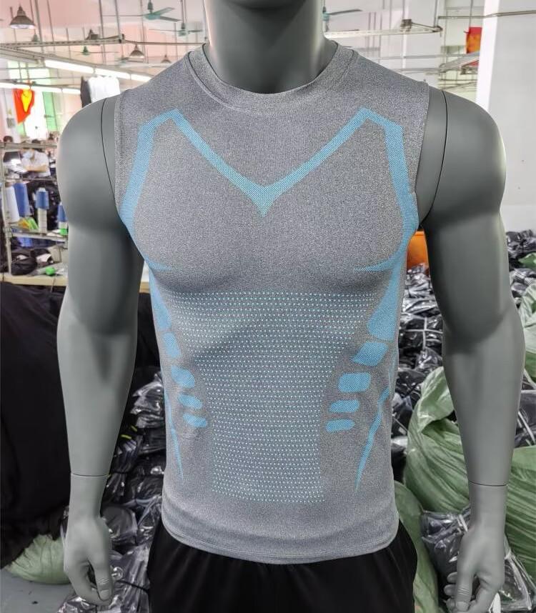 Men's Quick-Dry Sports Vest - Marathon & Basketball Sleeveless Base Layer.